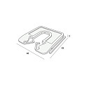 Uitvulplaatje 3mm Zwart [130st.]